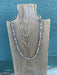 Navajo Pink Conch & Sterling Silver Beaded Necklace 18-20” - Culture Kraze Marketplace.com