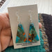 Santo Domingo  Multi Stone Inlay Dangle Earrings - Culture Kraze Marketplace.com