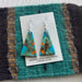 Santo Domingo  Multi Stone Inlay Dangle Earrings - Culture Kraze Marketplace.com