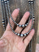 Handmade Graduated Sterling Silver Graduated Bead Beaded Necklace - Culture Kraze Marketplace.com