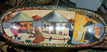 Wooden Bowl with Handpainted Huts - Culture Kraze Marketplace.com