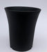 Black Cascade Bonsai Training Pot - Round 5.5" x 5.5" x 6.0 - Culture Kraze Marketplace.com
