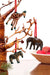 One Dozen Jacaranda Elephant Ornaments - Culture Kraze Marketplace.com
