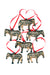 One Dozen Jacaranda Zebra Ornaments - Culture Kraze Marketplace.com