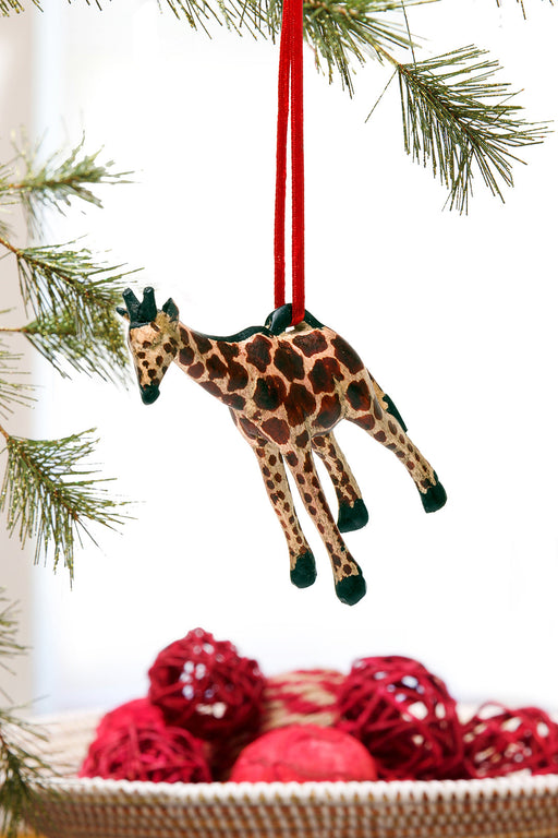 One Dozen Jacaranda Giraffe Ornaments - Culture Kraze Marketplace.com