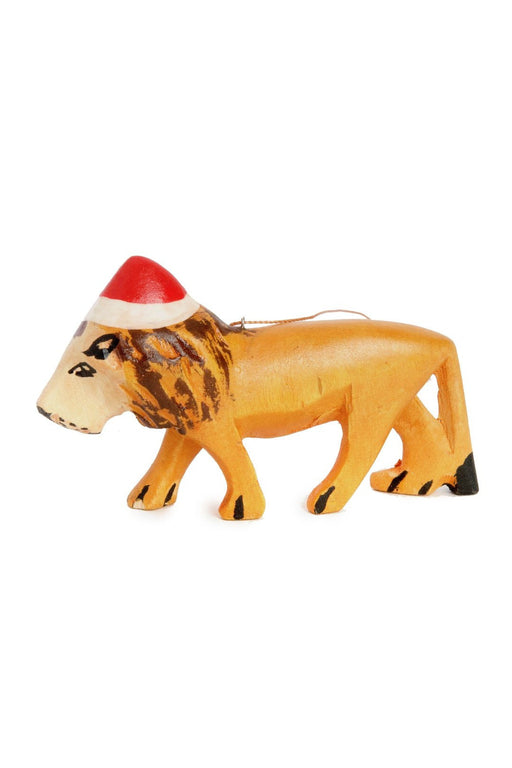 Santa's Little Lion Helper Ornament - Culture Kraze Marketplace.com