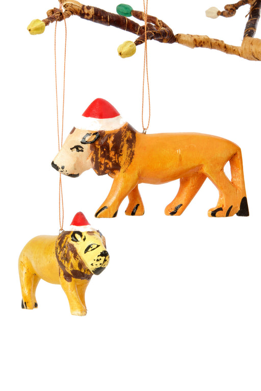 Santa's Little Lion Helper Ornament - Culture Kraze Marketplace.com