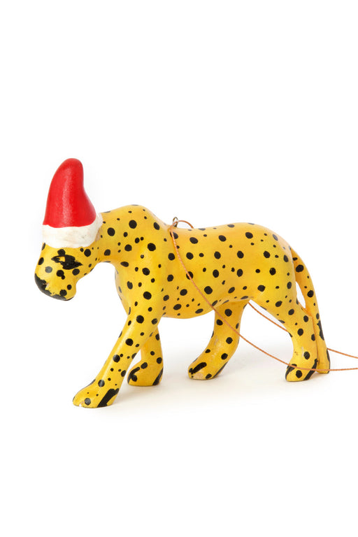Santa's Little Cheetah Helper Ornament - Culture Kraze Marketplace.com