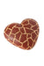 Kenyan Jacaranda Wood Giraffe Print Heart - Culture Kraze Marketplace.com