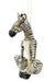 Kenyan Jacaranda Yoga Zebra Ornament - Culture Kraze Marketplace.com