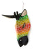 Kenyan Hand Painted Jacaranda Giraffe Mask - Culture Kraze Marketplace.com