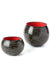 Set of Two Black Guinea Fowl Calabash Gourd Cups - Culture Kraze Marketplace.com