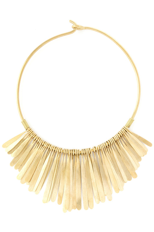 Onyesha Brass Necklace from Kenya - Culture Kraze Marketplace.com