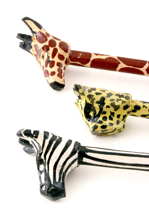 Hand Painted African Safari Pencils - Culture Kraze Marketplace.com