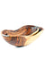 Set of Two Wild Olive Wood Dippy Dip Bowls with Batik Bone Inlay - Culture Kraze Marketplace.com