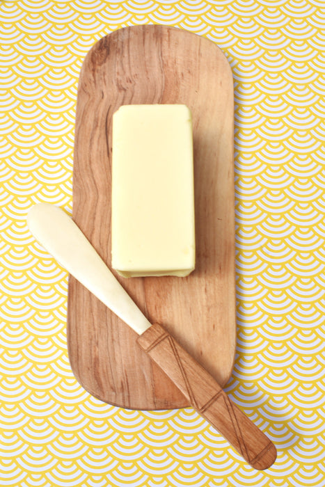 Cow Bone Butter Spreader with Carved Olive Wood Handle - Culture Kraze Marketplace.com