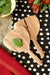 Kenyan Wild Olive Wood Ginkgo Leaf Salad Servers - Culture Kraze Marketplace.com