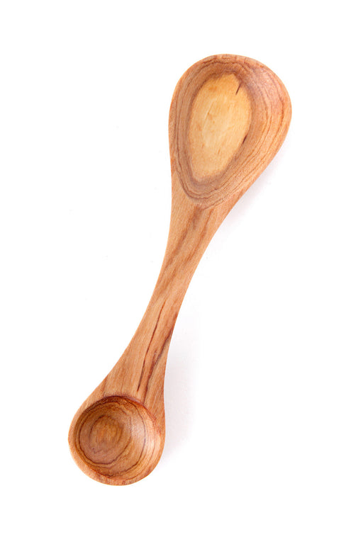 Wild Olive Wood Double Sided Spoon - Culture Kraze Marketplace.com