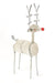 Silver Beaded Wire Reindeer Sculpture from Kenya - Culture Kraze Marketplace.com