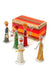 Kenyan Beaded Nativity Scene in Fabric and Banana Fiber Box - Culture Kraze Marketplace.com