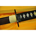 Hand Forged Black&Red Oil Quenched Damascus Full Tang Blade Iron Koshirae Japanese KATANA Sword - Culture Kraze Marketplace.com