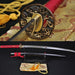 Fully Hand Forged Damascus Steel Clay Tempered Blade Wave Koshirae Japanese Samurai Sword - Culture Kraze Marketplace.com
