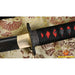 1095 high carbon steel Japanese Samurai Sword Wakizashi Unokubi-Zukuri Full Tang Clay tempered Blade - Culture Kraze Marketplace.com