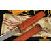 Japanese Samurai Sword Wakizashi SHIRASAYA Unokubi-Zukuri Full Tang Clay tempered Blade - Culture Kraze Marketplace.com
