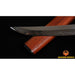 Hand Made Japanese Samurai Shirasaya Sword TANTO Clay Tempered Blade Red Wood SAYA&HANDLE - Culture Kraze Marketplace.com