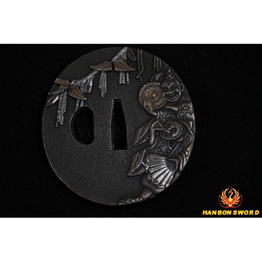 JAPANESE BLACK KATANA SWORD Oil Quenched FULL TANG BLADE - Culture Kraze Marketplace.com