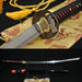 Fully Hand Forged Damascus Steel KATANA Clay Tempered Blade Rayskin Saya Japanese Samurai Sword - Culture Kraze Marketplace.com