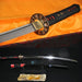 Japanese Samurai Sword KATANA Unokubi-Zukuri Full Tang Clay tempered Blade Rayskin Sheath