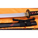 Fully Hand Forged Damascus Steel Clay Tempered Blade Straight HAMON Japanese Samurai Sword - Culture Kraze Marketplace.com