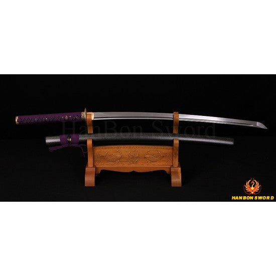 Handmade KATANA Japanese samurai sword DAMASCUS FULL TANG BLADE - Culture Kraze Marketplace.com