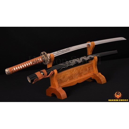 Hand Forge KATANA SWORD Dragon Japanese Samurai Sword