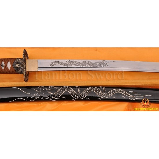 Hand Forge KATANA SWORD Dragon Japanese Samurai Sword - Culture Kraze Marketplace.com