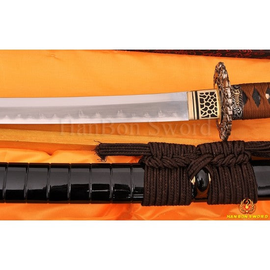 Top Quality Traditional Handmade Japanese Samurai Dragon Sword KATANA Kobuse Blade - Culture Kraze Marketplace.com