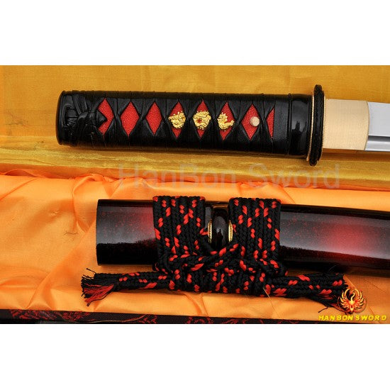 Hand Forge Tanto Japanese Samurai short knife sword