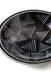 Black Fine Line Small Round Soapstone Bowl - Culture Kraze Marketplace.com