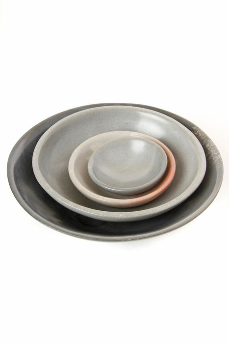 Dove Gray Soapstone Bowls in Four Sizes - Culture Kraze Marketplace.com
