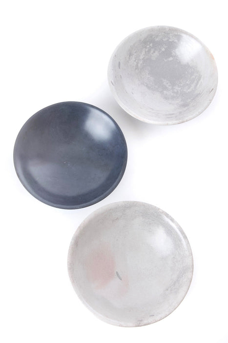 Dove Gray Soapstone Bowls in Four Sizes - Culture Kraze Marketplace.com