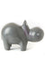 Dove Gray Soapstone Gentle Hippo - Culture Kraze Marketplace.com