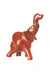 Small Brown Soapstone Trumpeting Elephant - Culture Kraze Marketplace.com