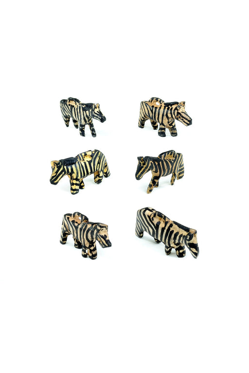 Dozen Miniature Jacaranda Zebras - Culture Kraze Marketplace.com