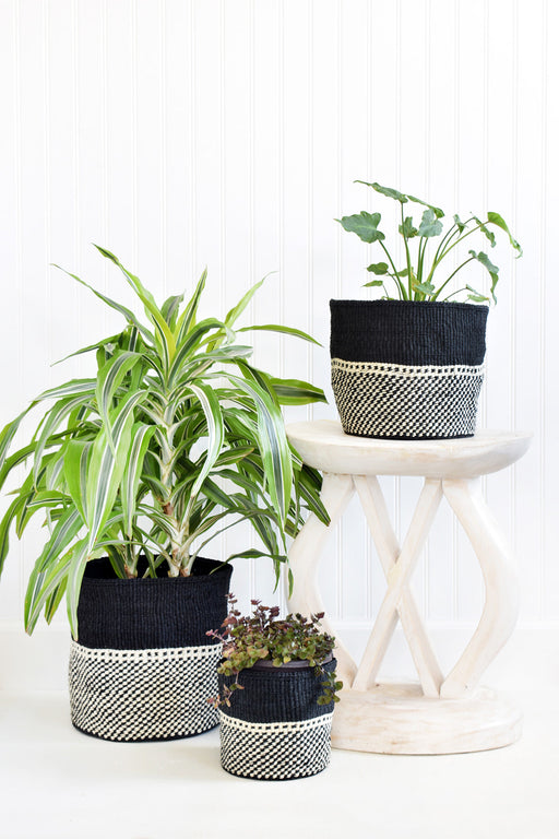 Set of Three Mwende Sisal Nesting Baskets - Culture Kraze Marketplace.com
