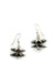 Star Disc Batik Bone Earrings - Culture Kraze Marketplace.com