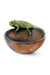 Kenyan Chameleon Ceramic Trinket Bowl - Culture Kraze Marketplace.com