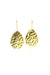 Kenyan Hammered Brass Sundrop Earrings - Culture Kraze Marketplace.com