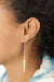Kenyan Brass and Cow Bone Javelin Earrings - Culture Kraze Marketplace.com