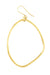Kenyan Iconoclast Brass Earrings - Culture Kraze Marketplace.com